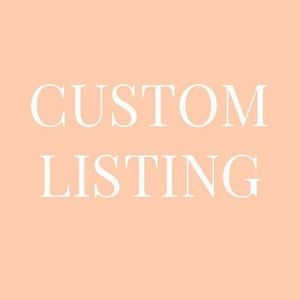 Custom Listing for Sherri